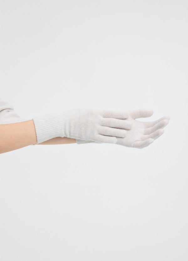 Denner women's cashmere Gloves in Haze