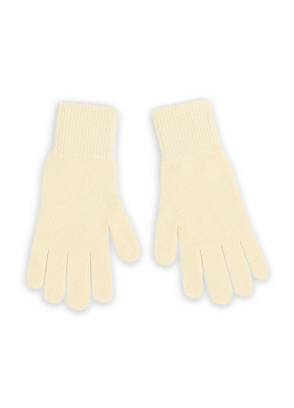 Denner women's cashmere Gloves in Ivory