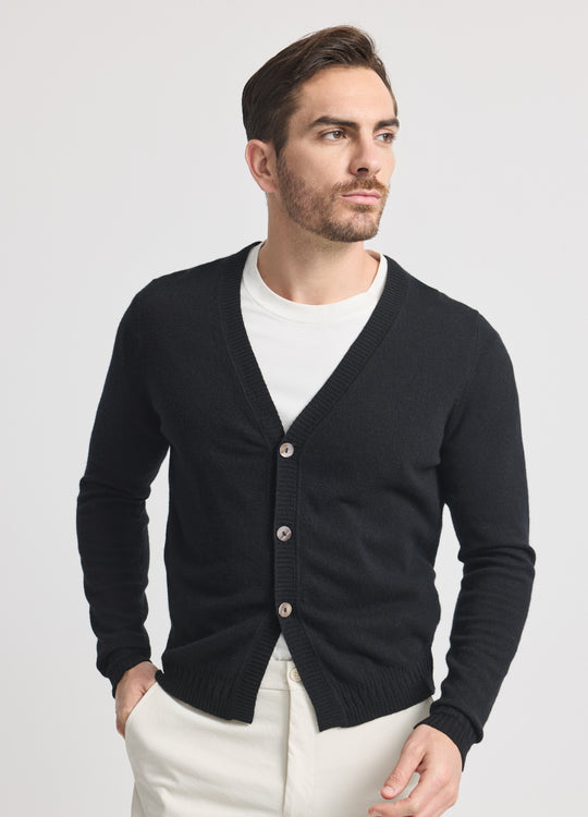 Men's Greenwich Cardigan (Merino Blend)