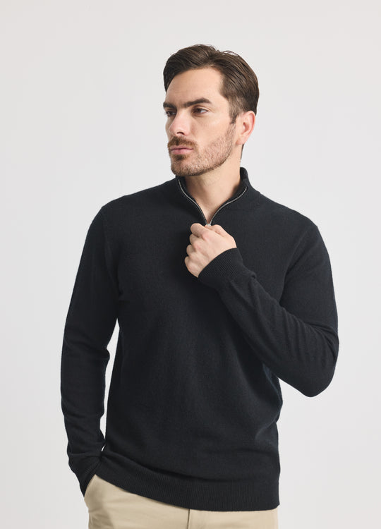 Men's Kensington Summer Quarter Zip (Merino Blend)