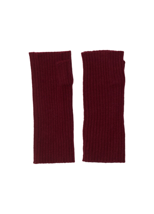 Cashmere Ribbed Wristwarmers