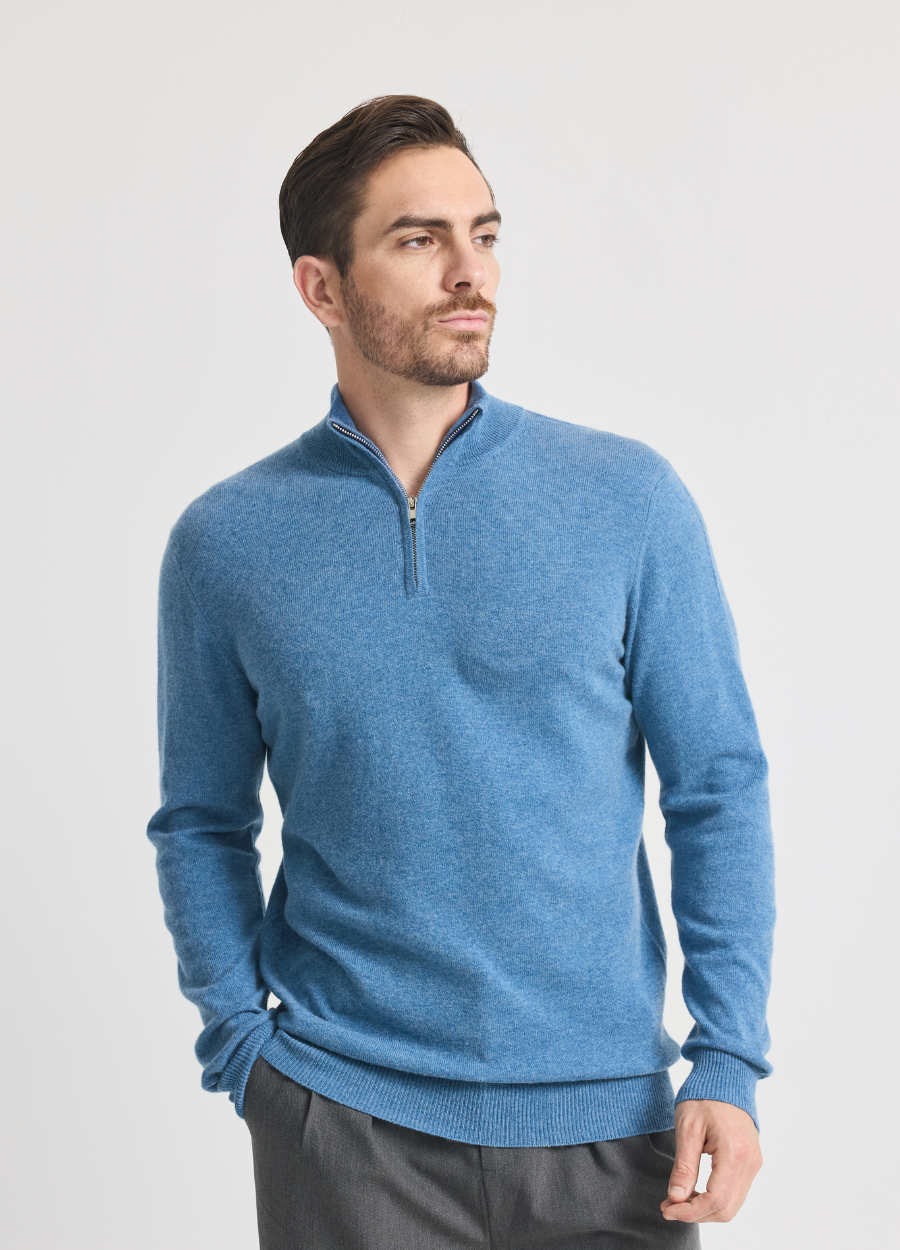 Men's Merino-Cashmere Blend