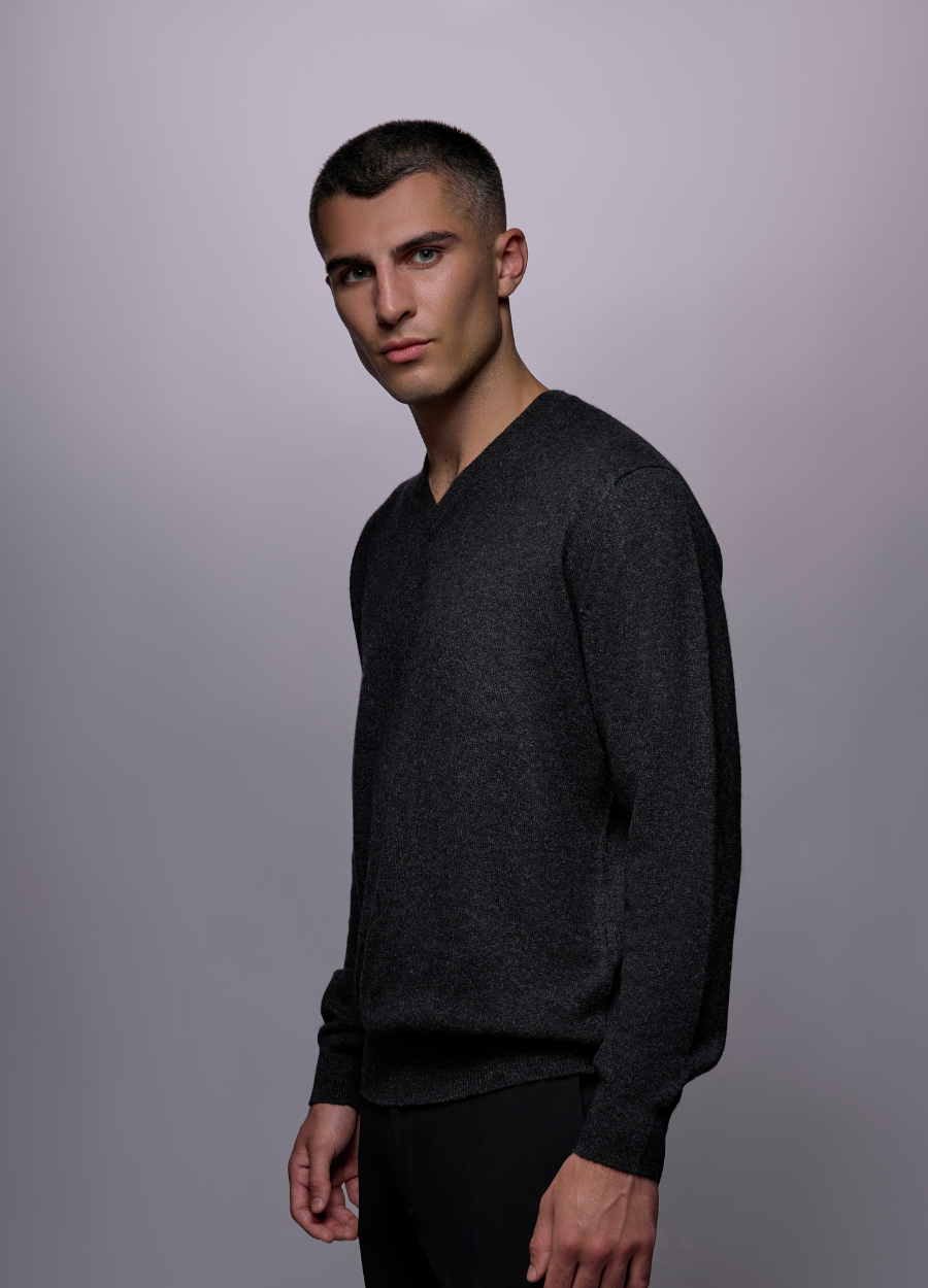 Cashmere Men's V-Neck