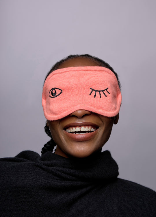 Cashmere Wink Eye Mask