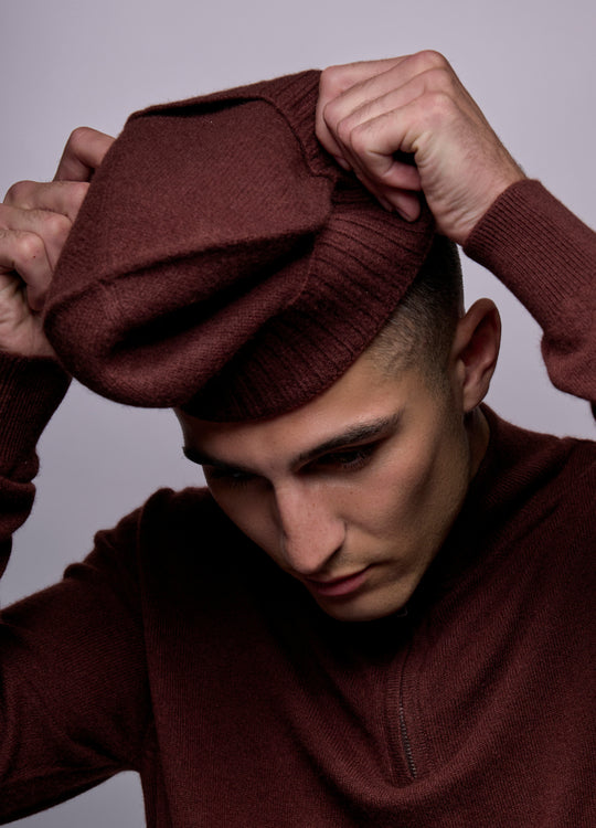 Cashmere Jersey Beanie