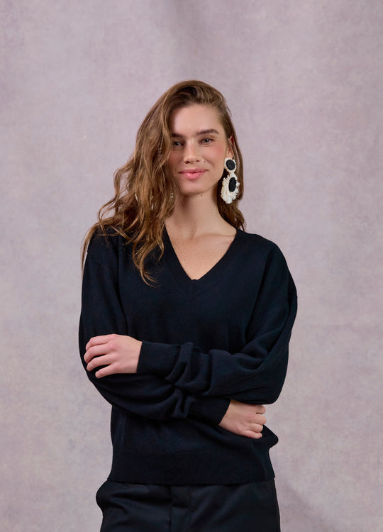 Indigo Vee (Merino Blend)