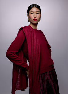 Cashmere Big Knit Scarf