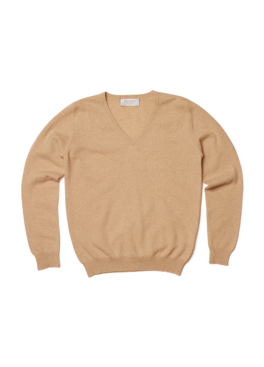 Cashmere V Neck Top