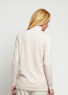Cashmere Polo-Neck Top