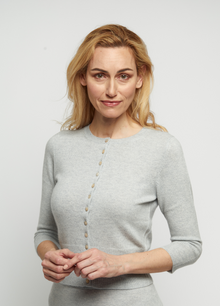 Cashmere Cropped Cardigan