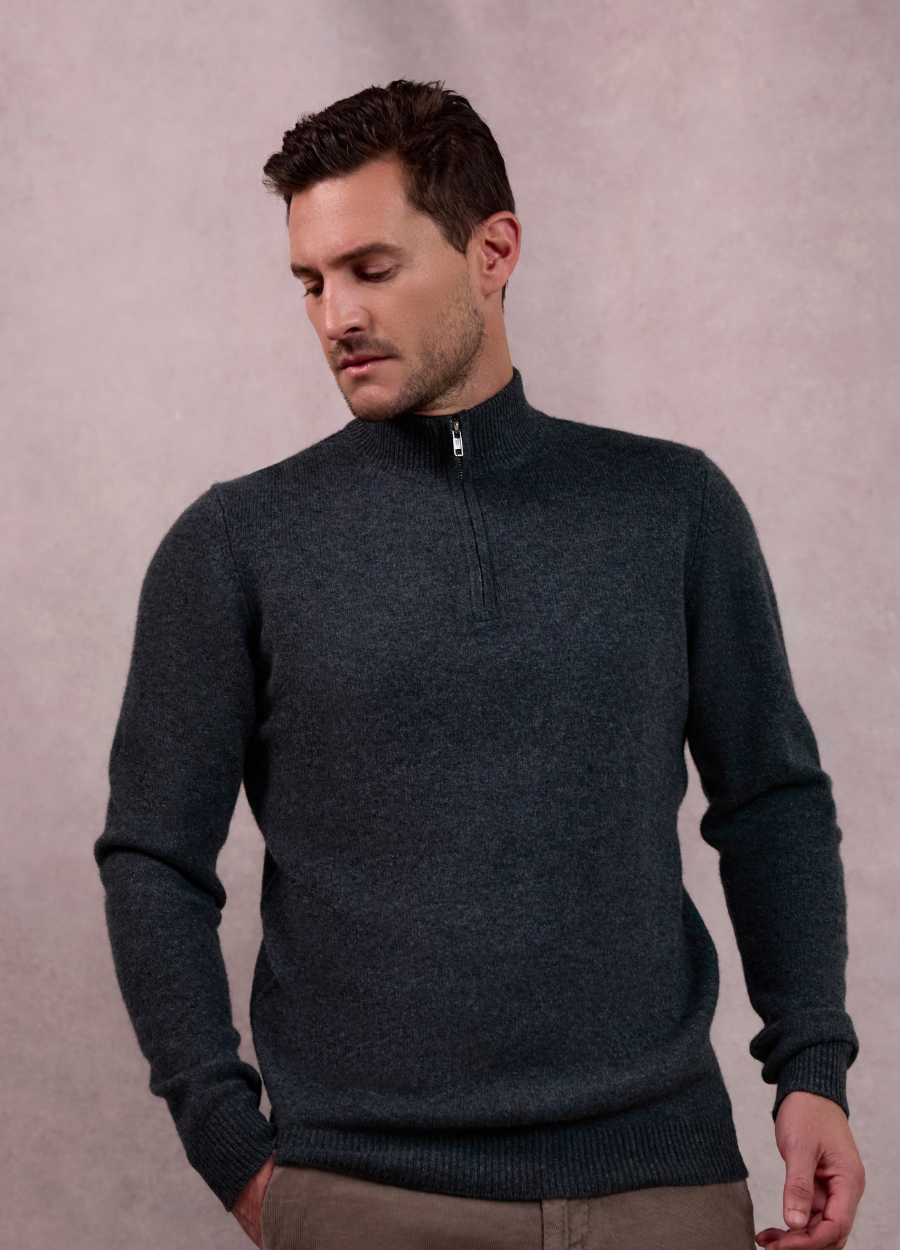 Men's Kensington Quarter Zip (Merino Blend)