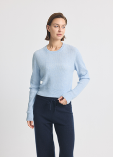 Cashmere Abbey Twist Crew