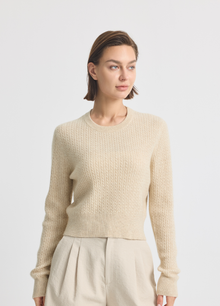 Cashmere Abbey Twist Crew
