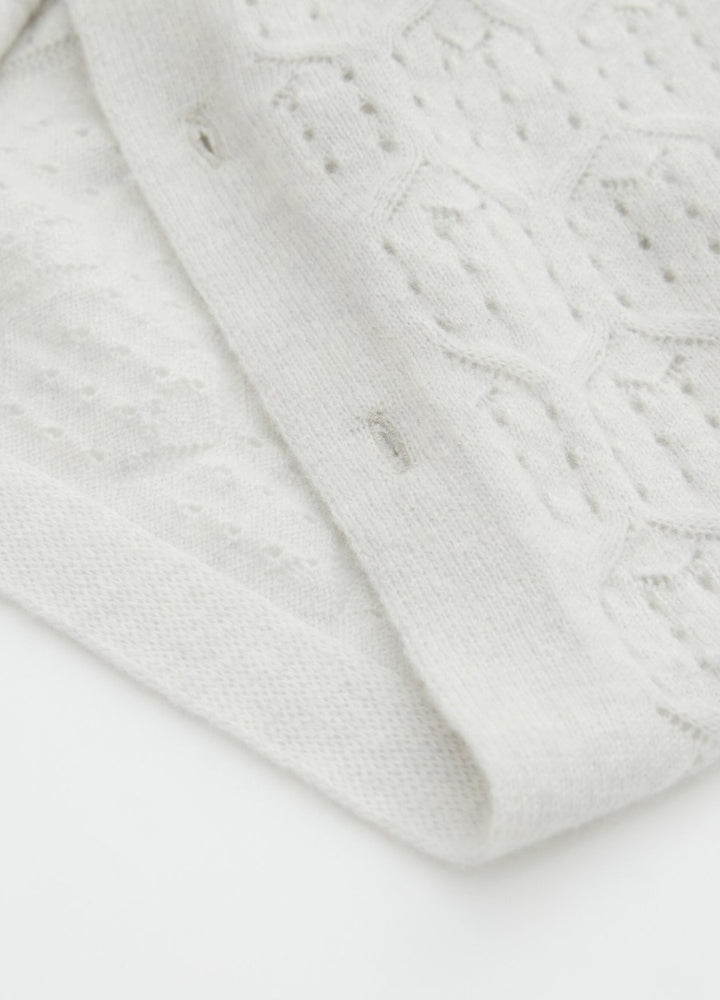 Cashmere Amelia Openwork Poncho
