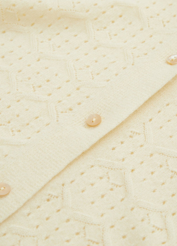 Cashmere Amelia Openwork Poncho