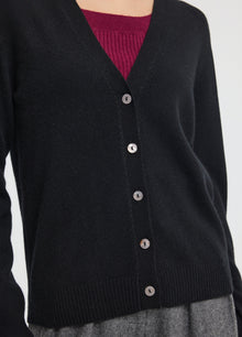 Cashmere Archive V-Neck Cardigan