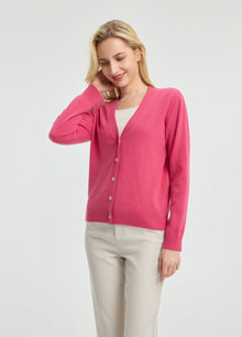 Cashmere Archive V-Neck Cardigan