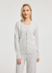Cashmere Archive V-Neck Cardigan