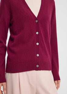 Cashmere Archive V-Neck Cardigan