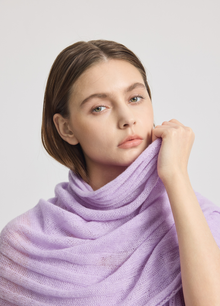Cashmere Big Knit Scarf