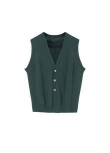 Men's Bloomsbury Button Waistcoat (Merino Blend)