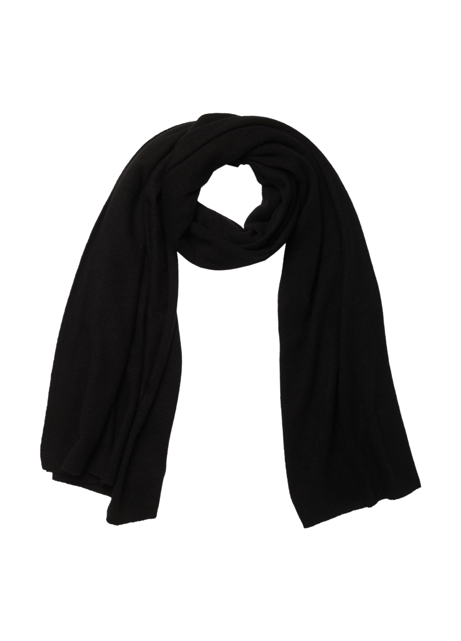 Denner cashmere Travelwrap in Black, view 2