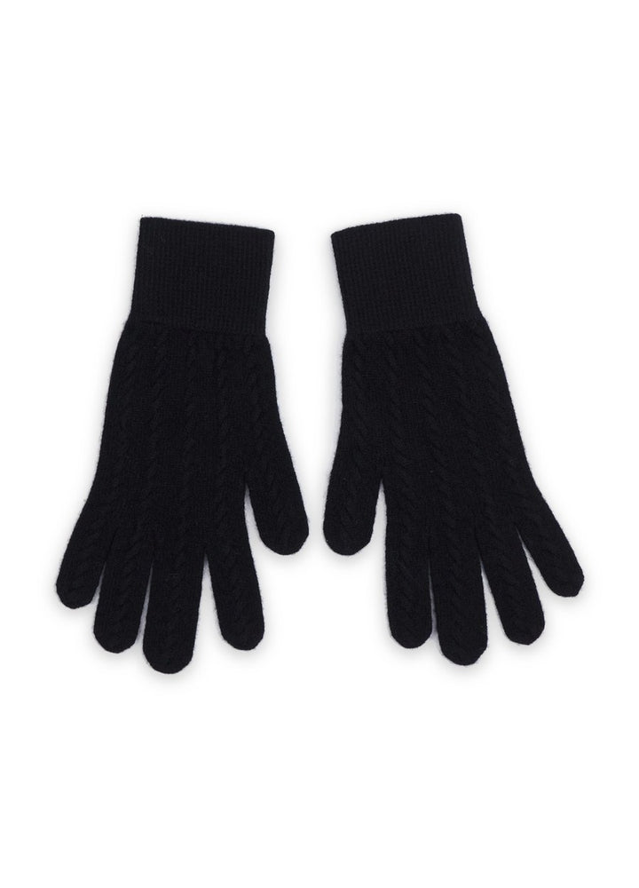 Cashmere Ladies Cable Gloves