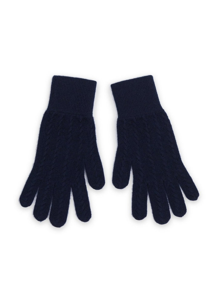 Cashmere Ladies Cable Gloves