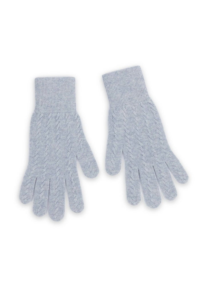 Cashmere Ladies Cable Gloves