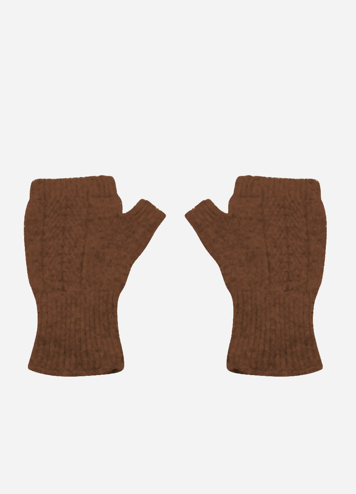 Cashmere Cable Wristwarmers