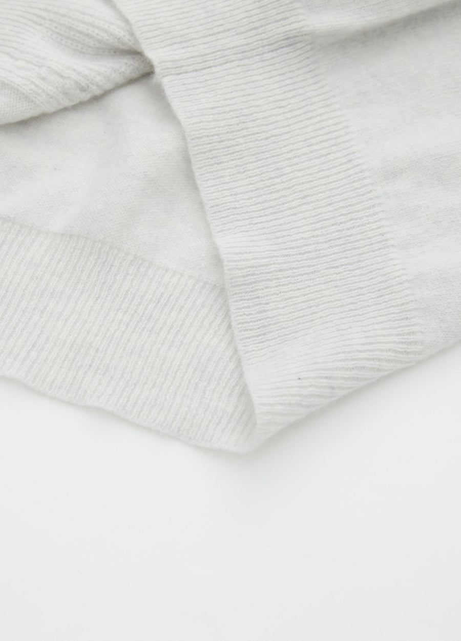 Cashmere Cable Detail-Button Gilet
