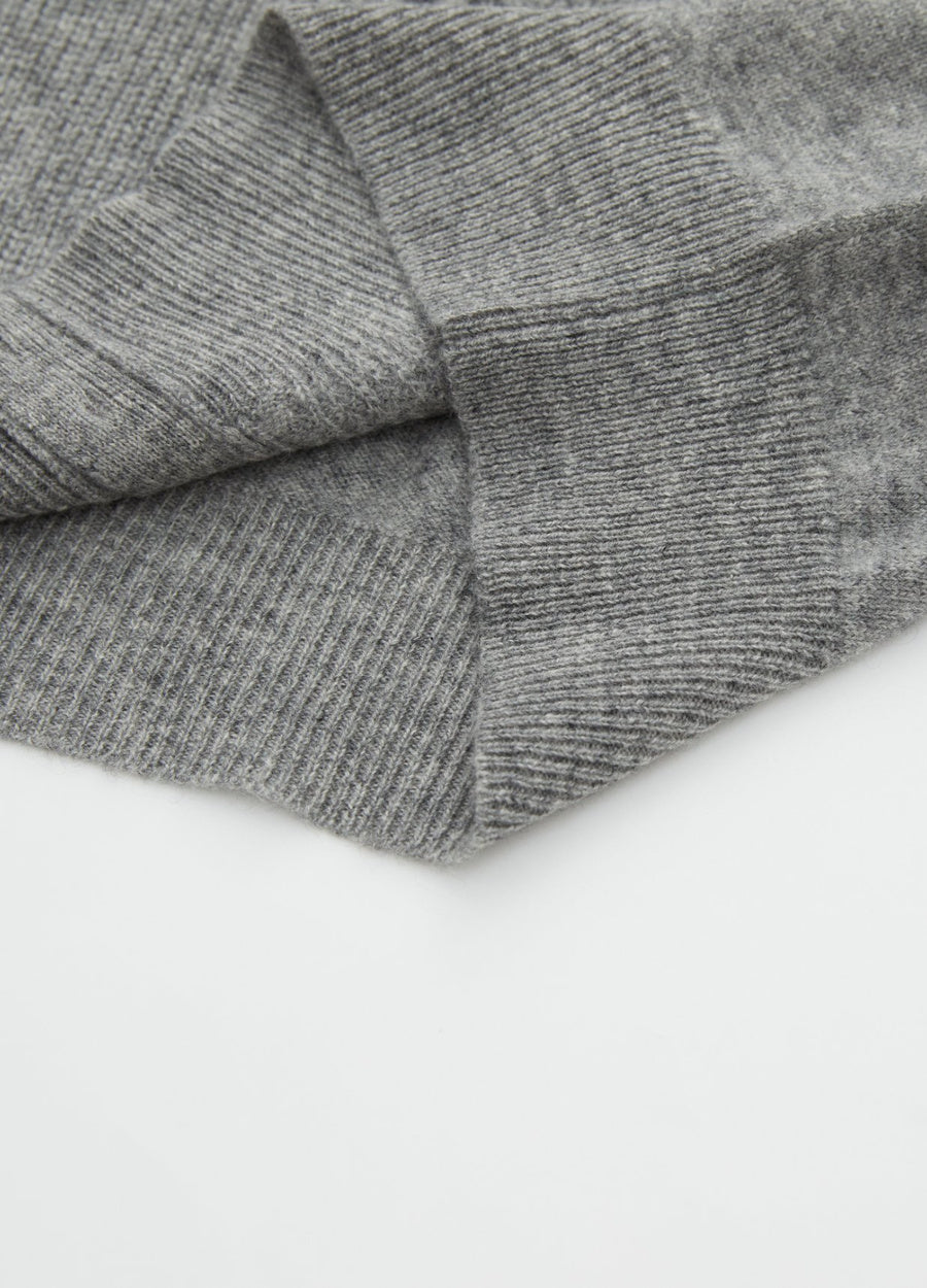 Cashmere Cable Detail-Button Gilet
