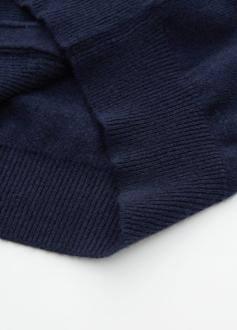 Cashmere Cable Detail-Button Gilet