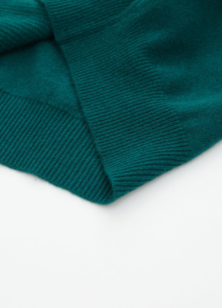 Cashmere Cable Detail-Button Gilet