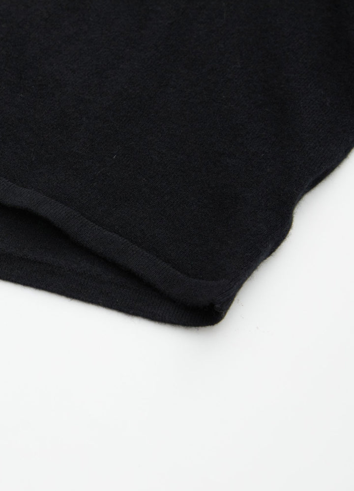 Cashmere Curved-Hem Jumper