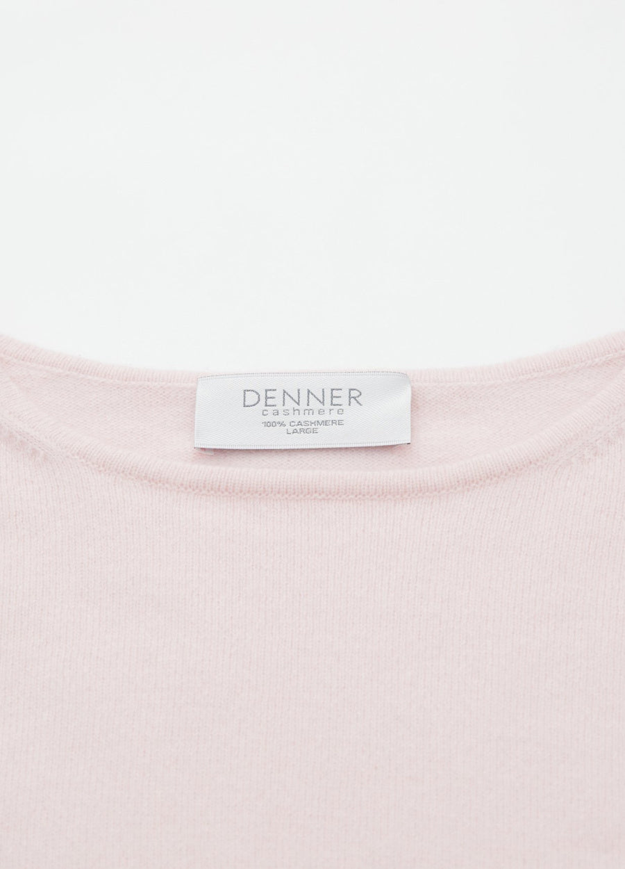 Cashmere Curved-Hem Jumper