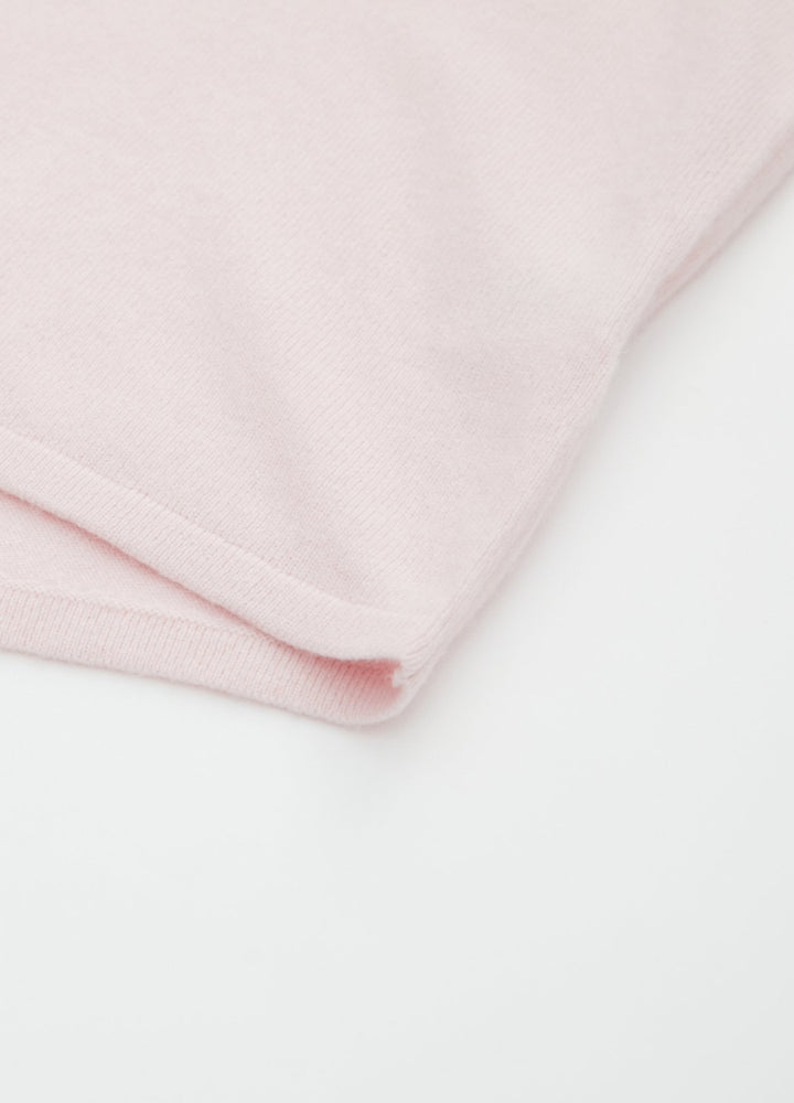 Cashmere Curved-Hem Jumper