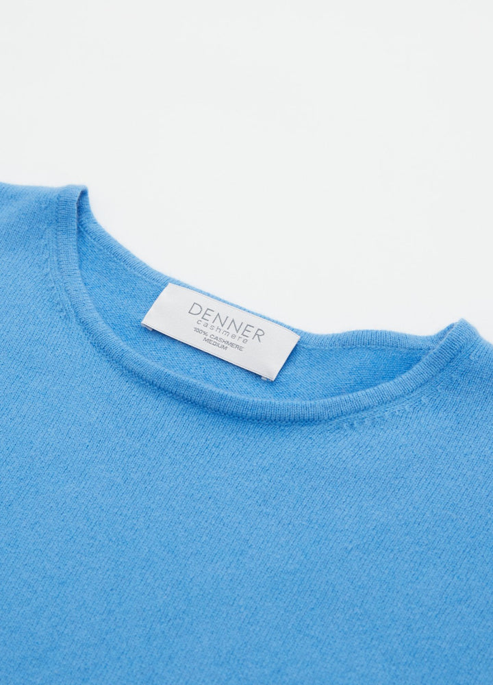 Cashmere Curved-Hem Jumper