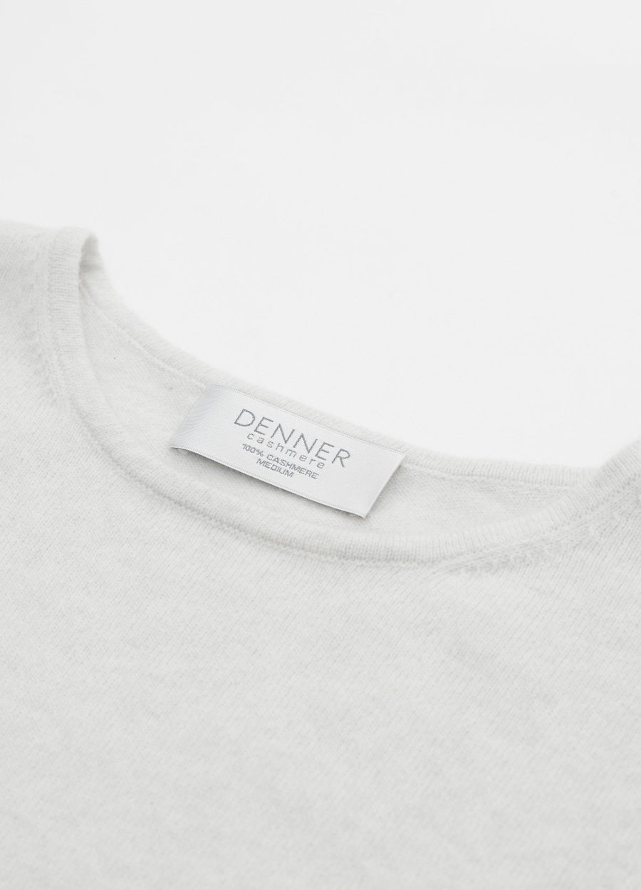 Cashmere Curved-Hem Jumper