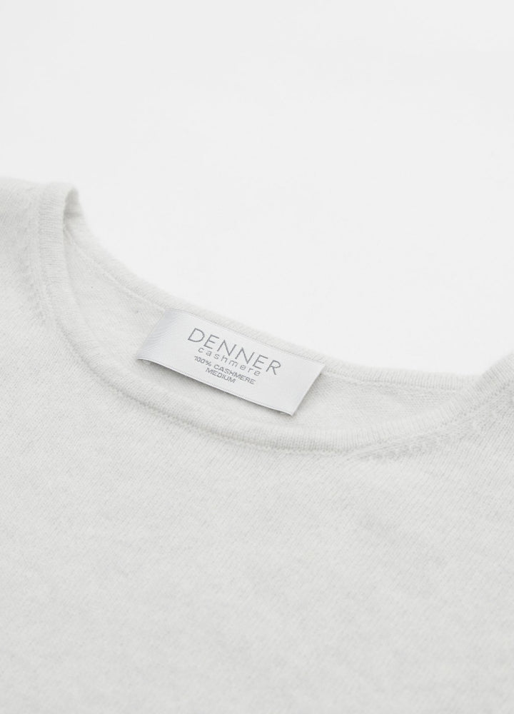 Cashmere Curved-Hem Jumper