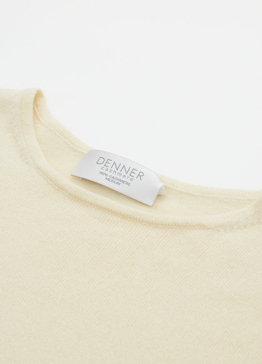Cashmere Curved-Hem Jumper