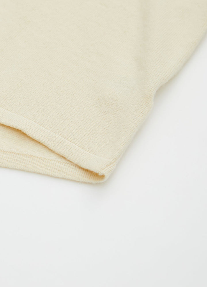 Cashmere Curved-Hem Jumper