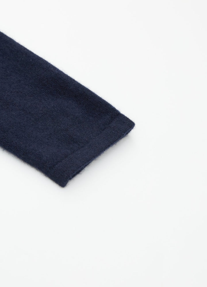 Cashmere Curved-Hem Jumper