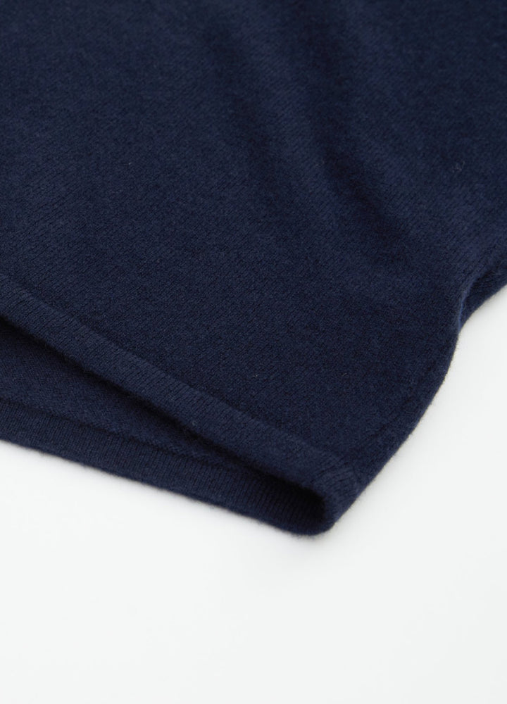Cashmere Curved-Hem Jumper