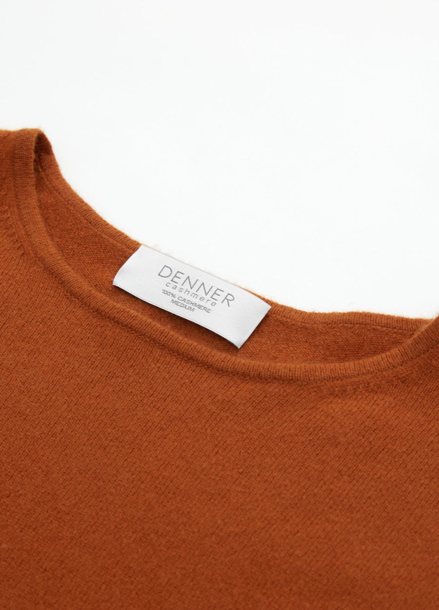 Cashmere Curved-Hem Jumper