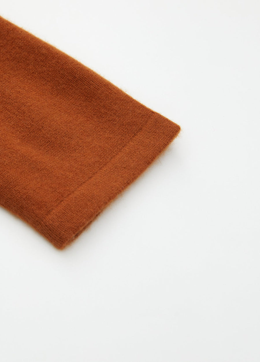 Cashmere Curved-Hem Jumper