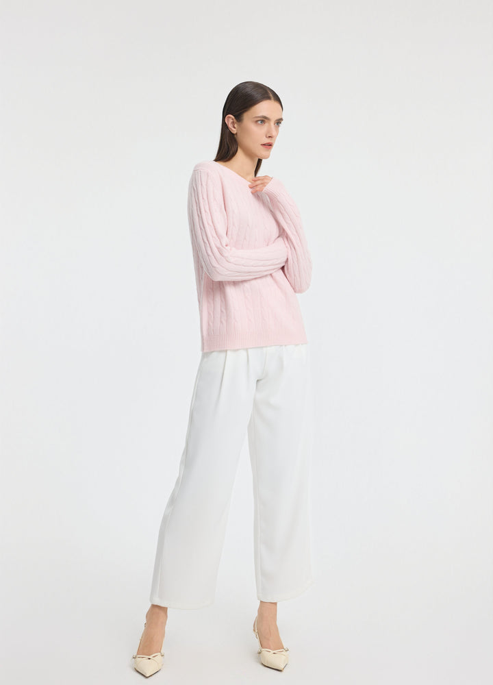 Cashmere Cable Jumper