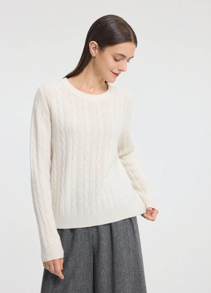 Cashmere Cable Jumper