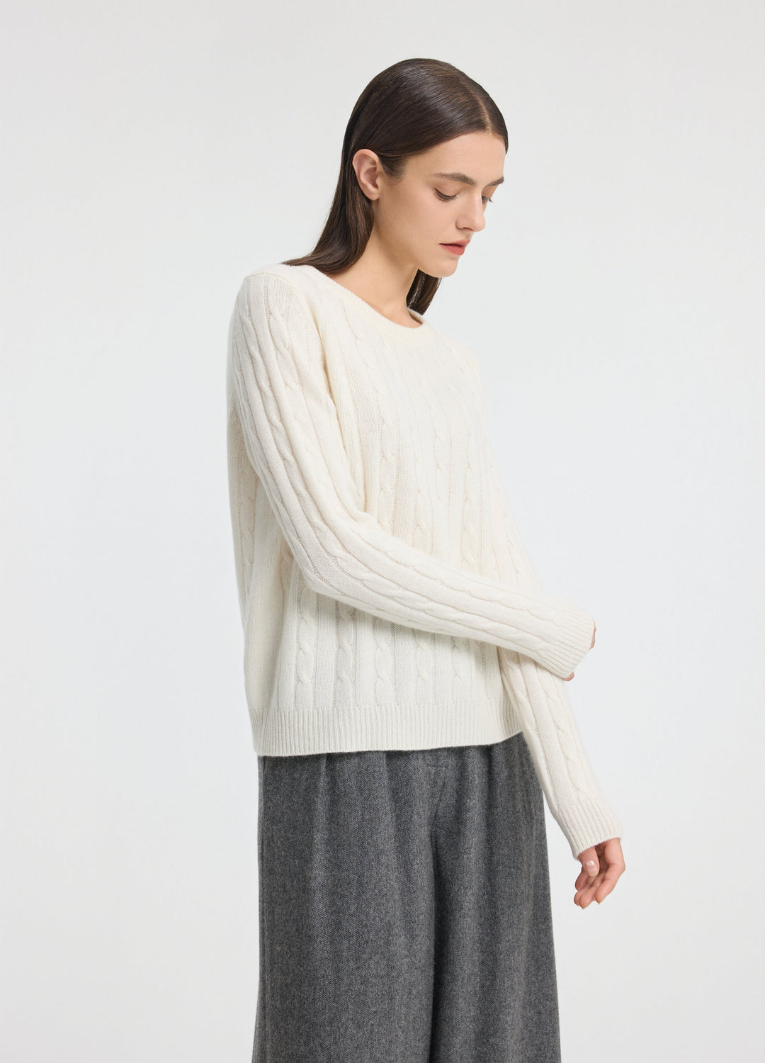 Cashmere Cable Jumper