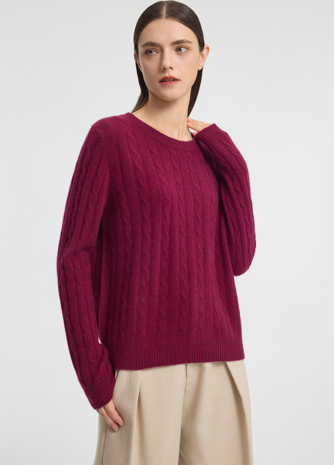 Cashmere Cable Jumper